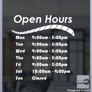 Open Hours Style 46